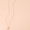 Graduation Theme Alloy Crystal Rhinestone Pendant Necklaces FS-WG07ADB-01-3