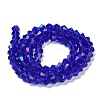 Transparent Electroplate Glass Beads Strands LS-EGLA-A039-T4mm-L06-2