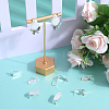 30Pcs Brass Stud Earring Findings KK-SP0001-45S-4