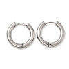 316F Stainless Steel Hoop Earrings EJEW-D341-01D-P-4