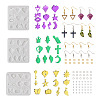 Boutigem DIY Earring Making Kit DIY-BG0001-64-10