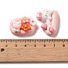 Opaque Resin Decoden Cabochons RESI-K037-02-3