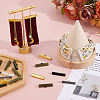 300Pcs 3 Colors Iron Ribbon Ends FIND-GA0008-14-4
