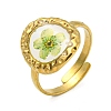 Brass Adjustable Rings for Women RJEW-G265-10G-2