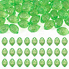 50Pcs Transparent Acrylic Beads TACR-TADJ0001-01B-1