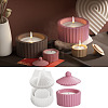 Stripe DIY Candle Cup Silicone Molds DIY-Q037-08B-1