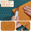 Imitation Leather Fabric for DIY Crafts DIY-WH0591-069C-4