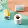 3 Rolls 3 Styles Vinyl Plastic Printable Holographic Stickers OFST-TA0001-10E-5