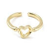 Brass Open Cuff Rings for Women LS-RJEW-A028-02G-2