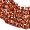 Natural Red Jaseper Beads Strands G-RM250109-A16-3