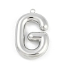 304 Stainless Steel Pendants STAS-I325-146P-G-1