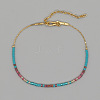 Bohemian Glass Seed Bead Beaded Bracelets for Women LS-ZS2155-2-1