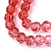 Transparent Glass Beads Strands GLAA-E036-07N-4