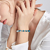 120Pcs 12 Styles 201 Stainless Steel European Beads STAS-SP0001-82-5