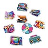 26Pcs 13 Styles Opaque Acrylic Pendants OACR-CJ0002-15-9