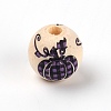 Natural Wood Beads WOOD-TAC0007-44B-2