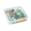 30Pcs 6 Colors Resin Rhinestone Beads RESI-FS0001-64-6