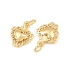 Brass Charms KK-H292-57A-G-2