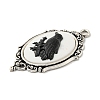 Gothic Style Alloy with Resin Pendants FIND-Z015-03B-2
