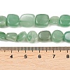 Natural Green Aventurine Beads Strands G-K395-B04-02-5
