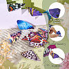DIY Butterfly Wing Earring Making Kit DIY-TA0006-45-5