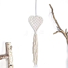 Heart Woven Cotton Pendant Decorations PW-WG9ADA0-01-1