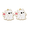 Halloween Alloy Enamel Pendants LS-STAS-I354-01G-I-1