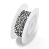 304 Stainless Steel Cuboid Link Chains CHS-G050-02P-3
