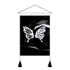 Butterfly Pattern Polyester Wall Hanging Tapestry PW-WG0A325-07-1