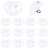 30Pcs 1-Hole Resin Shank Buttons BUTT-CY0001-25B-6