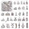   60pcs 30 Style Zinc Alloy Pendants Set PALLOY-PH0002-06-1