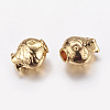 Real 24K Gold Plated Brass Beads X-KK-P097-02-2