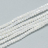 Electroplate Glass Beads Strands EGLA-Q112-A03-1