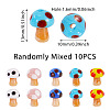 10Pcs Handmade Evil Eye Lampwork Beads LAMP-TA0001-95A-3
