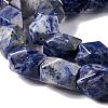 Natural Sodalite Beads Strands G-L235A-15-4