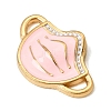 304 Stainless Steel Enamel Connector Charms SA-CBA7FC1-12G-01-2