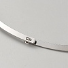 Zinc Alloy Choker Necklace Making LS-NJEW-WH0002-250A-P-2