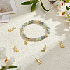 12Pcs Brass Charms ZIRC-BC00001-27G-4