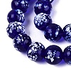 Handmade Lampwork Beads Strands LAMP-Q041-11F-3