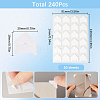 10Pcs Paper Self-Adhesive Photo Corners for Scrapbooks Memory BooksStickers STIC-SP0001-01-2