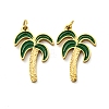 304 Stainless Steel Enamel Pendants X-STAS-E550-55G-1