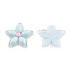 Transparent Resin Enamel Cabochons CRES-N018-053E-1