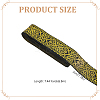 Vintage Jacquard Polyester Ribbon OCOR-WH0109-342A-2