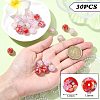 Handmade Lampwork Beads LAMP-SZ0001-43B-01-2