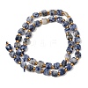 Natural Blue Spot Jasper Beads Strands GG-CBA96AE-A09-6x6mm-3