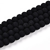 Opaque Glass Beads Strands GLAA-T032-P6mm-MD01-1