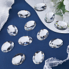 Gorgecraft Acrylic Rhinestone Flat Back Cabochons DIY-GF0009-17C-4