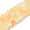 Dyed Natural White Jade Beads Strands G-S364-083A-06-1