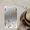 4Pcs 4 Style 304 Stainless Steel Cutting Dies Stencils DIY-BC0003-57-8