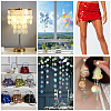 500Pcs PVC Plastic Pendants KY-GF0001-67B-06-5